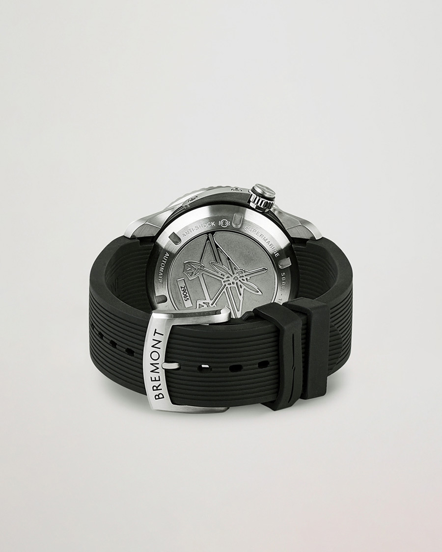 Uomini | Bremont Pre-Owned S500 Supermarine 43mm Black Dial Silver | Bremont Pre-Owned | S500 Supermarine 43mm Black Dial Silver