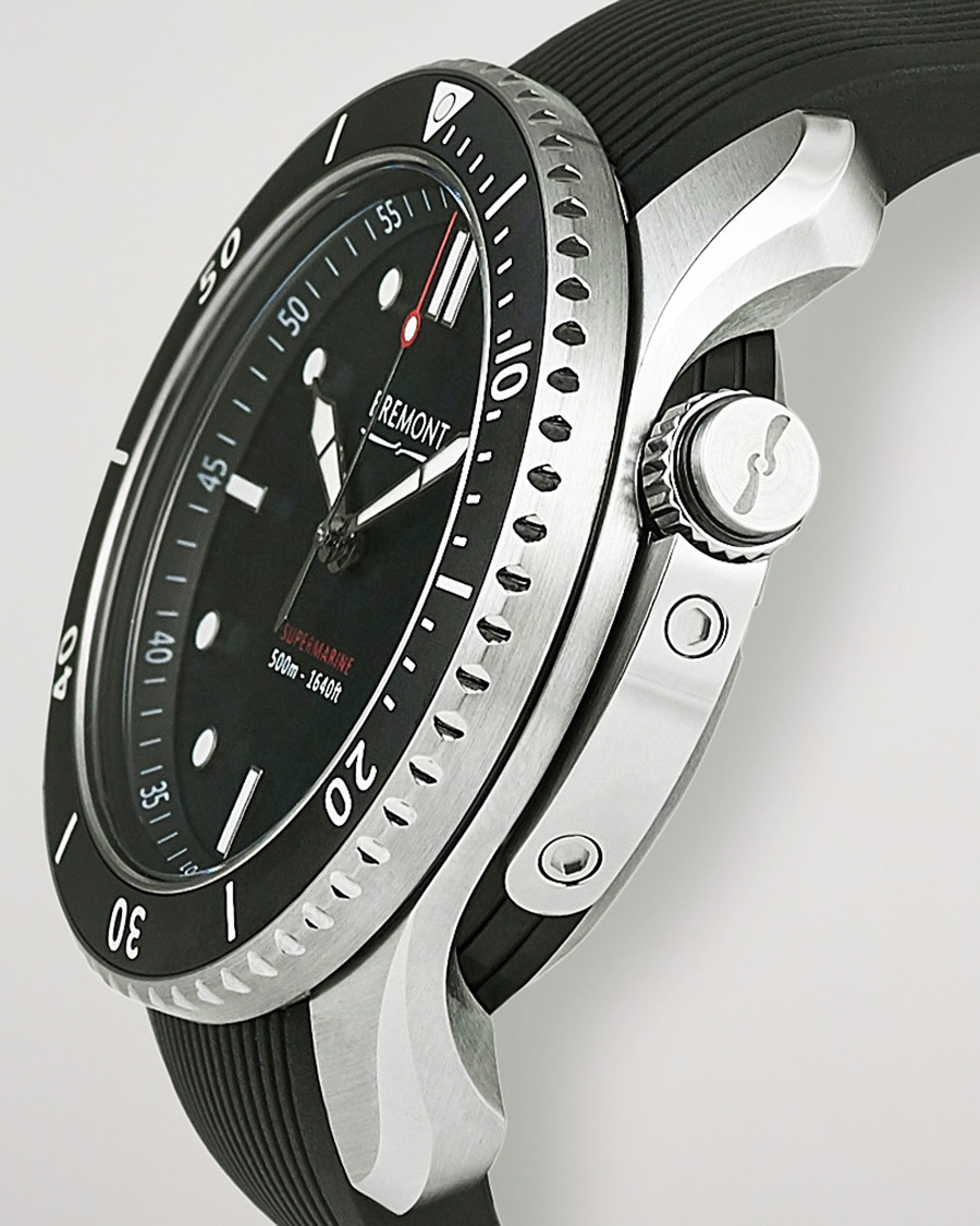 Uomini | Bremont Pre-Owned S500 Supermarine 43mm Black Dial Silver | Bremont Pre-Owned | S500 Supermarine 43mm Black Dial Silver