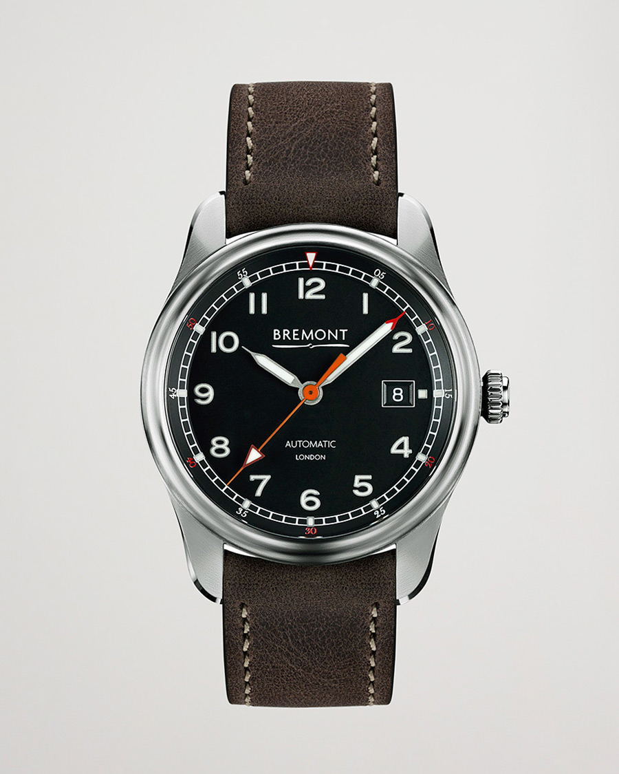 Uomini | Bremont Pre-Owned Airco Mach 1 40mm Black Dial Silver | Bremont Pre-Owned | Airco Mach 1 40mm Black Dial Silver