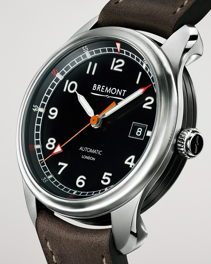 Uomini | Bremont Pre-Owned Airco Mach 1 40mm Black Dial Silver | Bremont Pre-Owned | Airco Mach 1 40mm Black Dial Silver