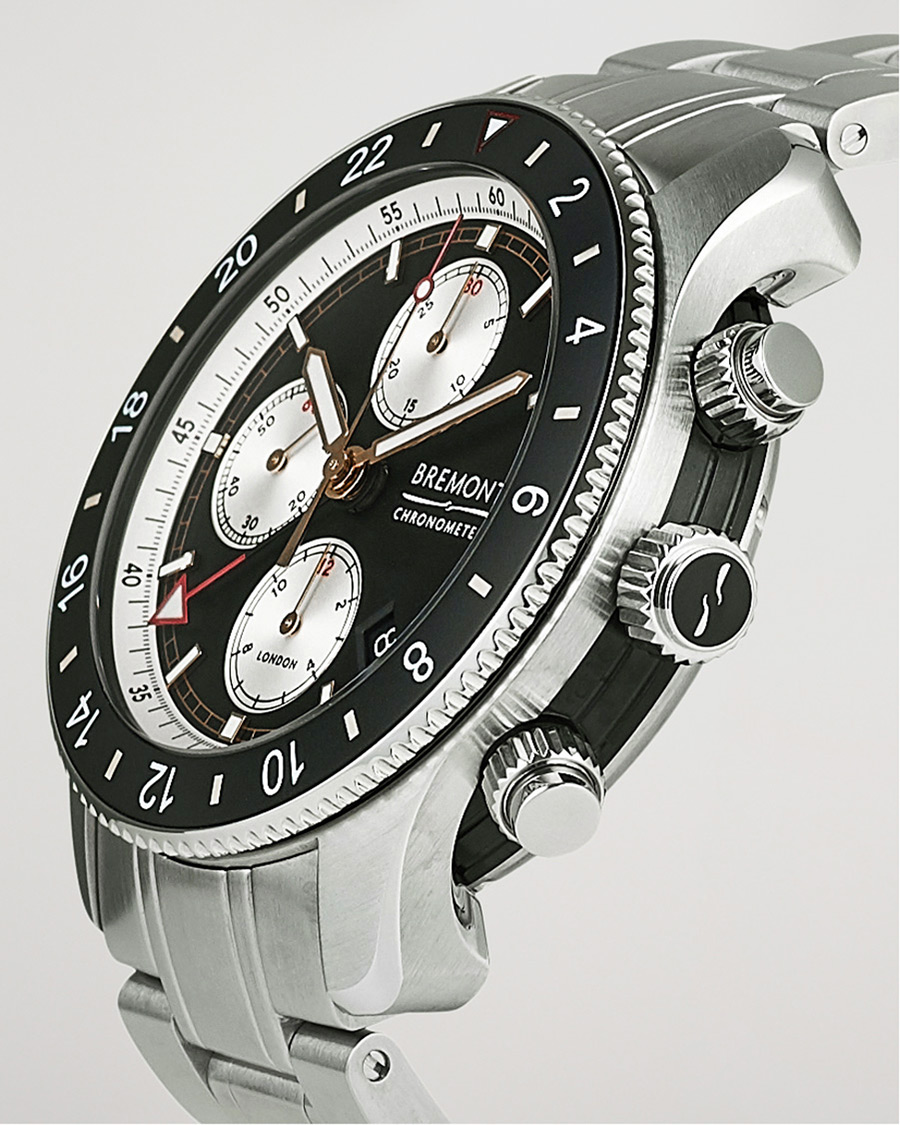 Uomini | Bremont Pre-Owned Supermarine Chronograph 43mm Black Dial Silver | Bremont Pre-Owned | Supermarine Chronograph 43mm Black Dial Silver