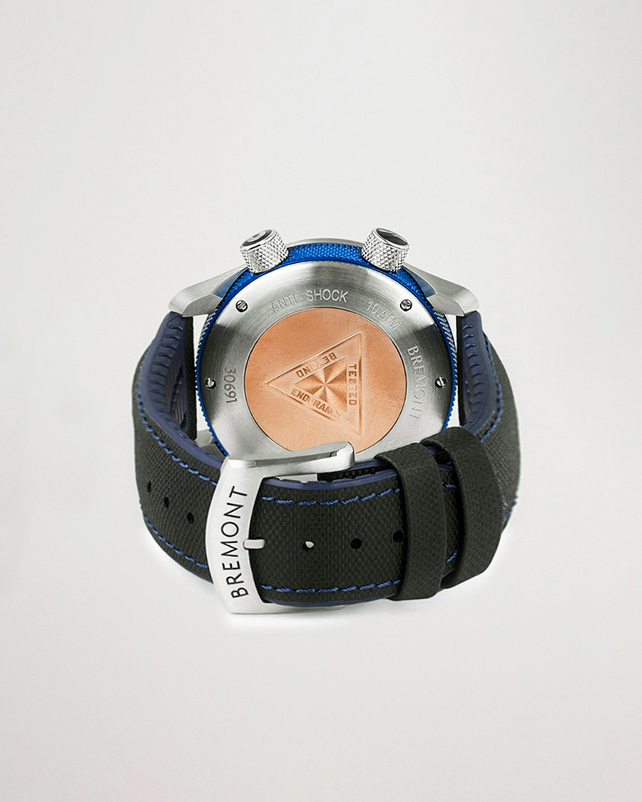 Uomini | Bremont Pre-Owned MBII Pilot Watch 43mm Blue Dial Silver | Bremont Pre-Owned | MBII Pilot Watch 43mm Blue Dial Silver