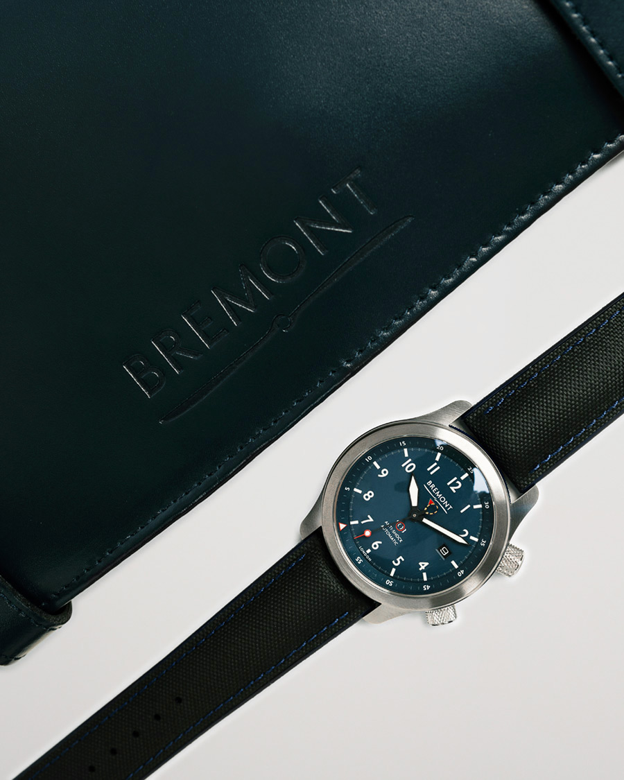 Uomini | Bremont Pre-Owned MBII Pilot Watch 43mm Blue Dial Silver | Bremont Pre-Owned | MBII Pilot Watch 43mm Blue Dial Silver