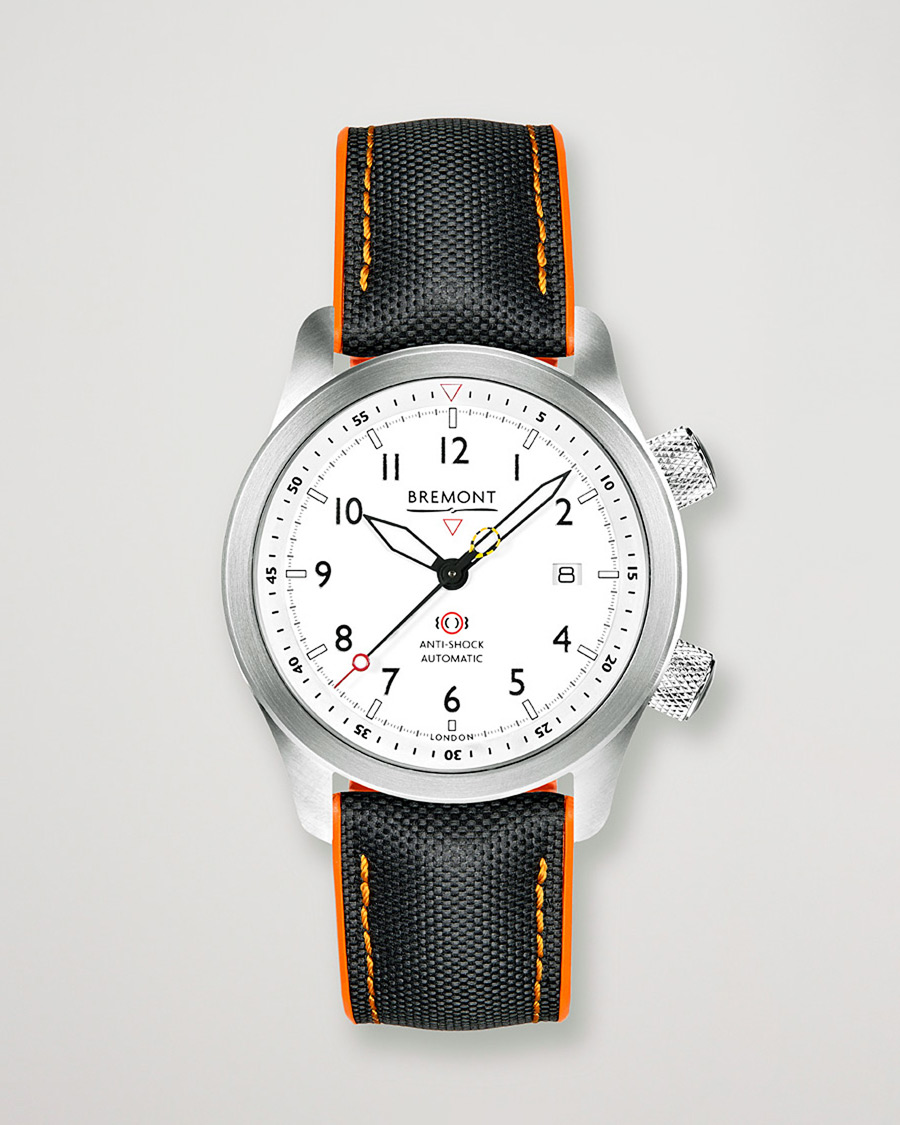 Uomini | Bremont Pre-Owned MBII Pilot Watch 43mm White Dial Silver | Bremont Pre-Owned | MBII Pilot Watch 43mm White Dial Silver