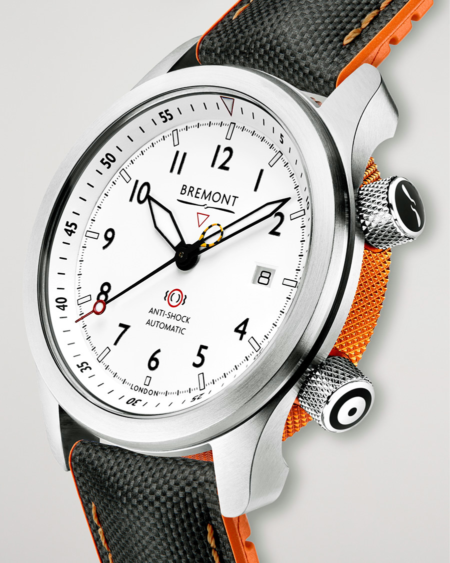 Uomini | Bremont Pre-Owned MBII Pilot Watch 43mm White Dial Silver | Bremont Pre-Owned | MBII Pilot Watch 43mm White Dial Silver