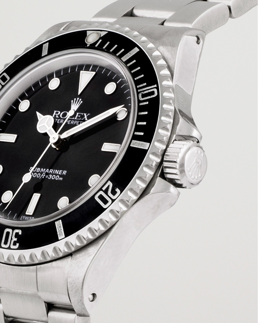 Uomini | Rolex Pre-Owned Submariner 14060 Oyster Perpetual Silver | Rolex Pre-Owned | Submariner 14060 Oyster Perpetual Silver