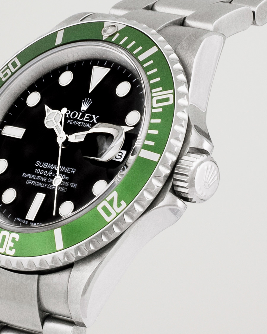 Uomini | Rolex Pre-Owned Submariner 16610LV Oyster Perpetual Silver | Rolex Pre-Owned | Submariner 16610LV Oyster Perpetual Silver