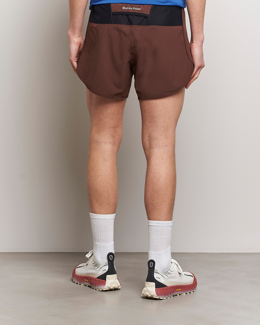 Uomini | Pantaloncini | District Vision | 5 Inch Training Shorts Cacao