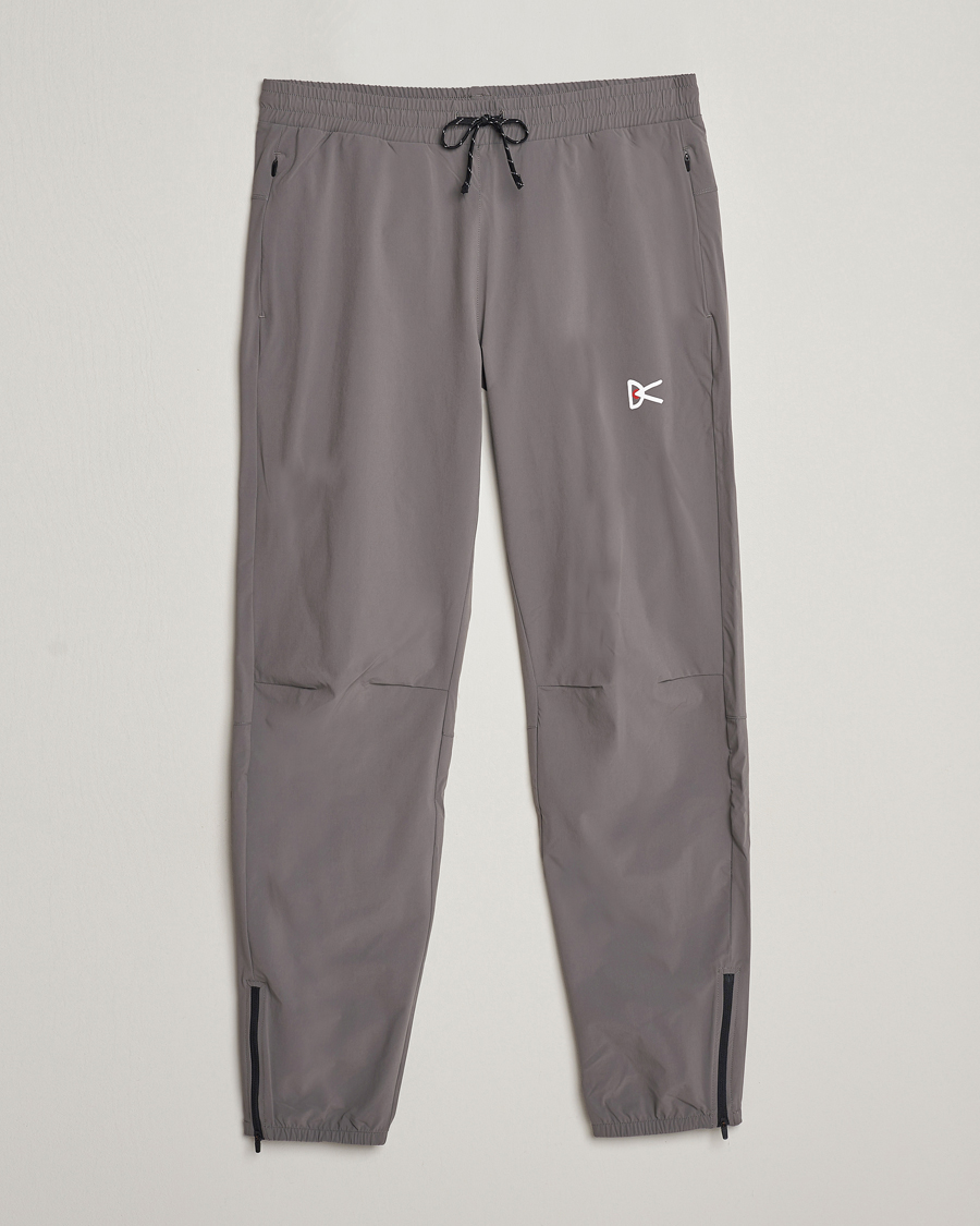 Uomini | Pantaloni | District Vision | Lightweight DWR Track Pants Charcoal