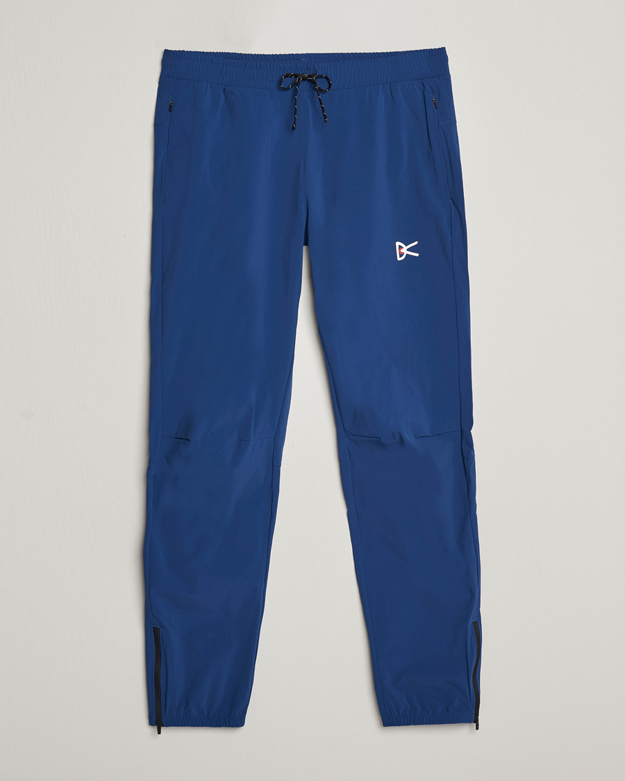 Uomini | Pantaloni | District Vision | Lightweight DWR Track Pants Navy
