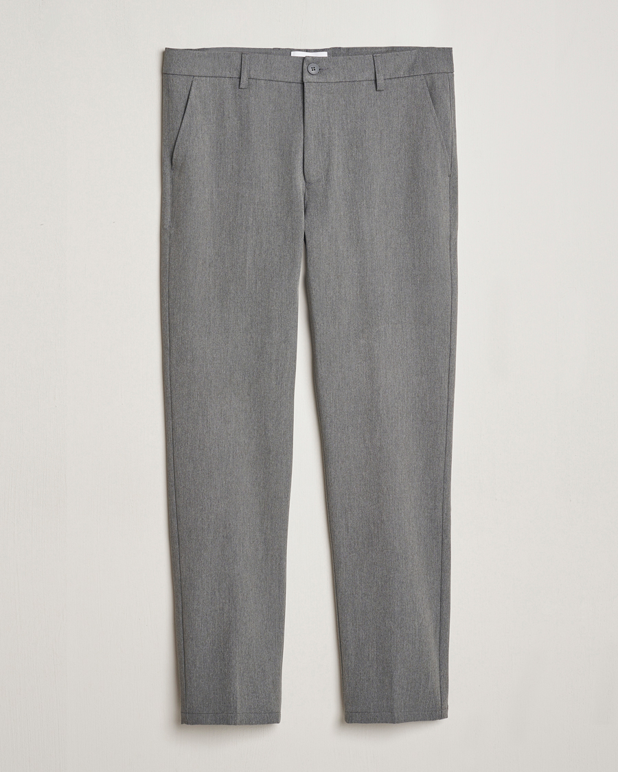 Uomini | Pantaloni | LES DEUX | Como Reg Suit Pants Grey Melange