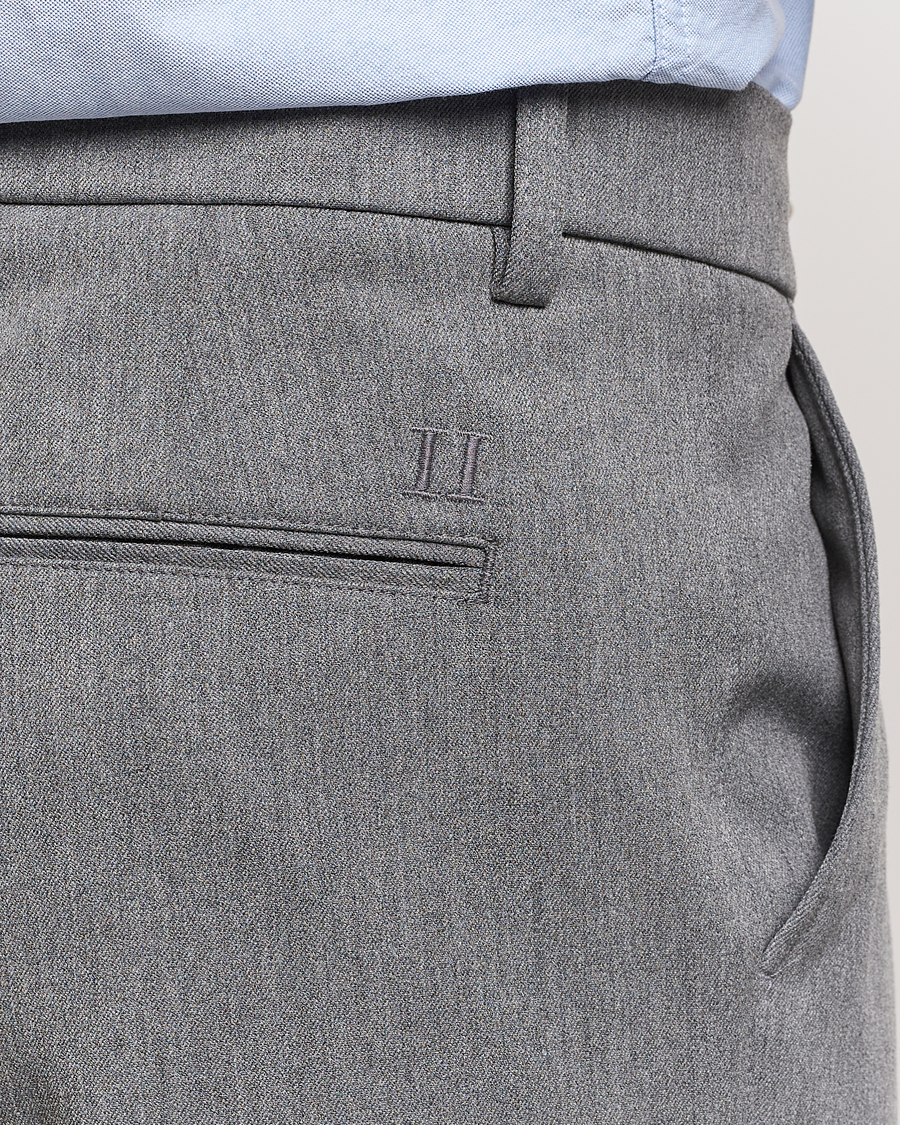Uomini | Pantaloni | LES DEUX | Como Reg Suit Pants Grey Melange
