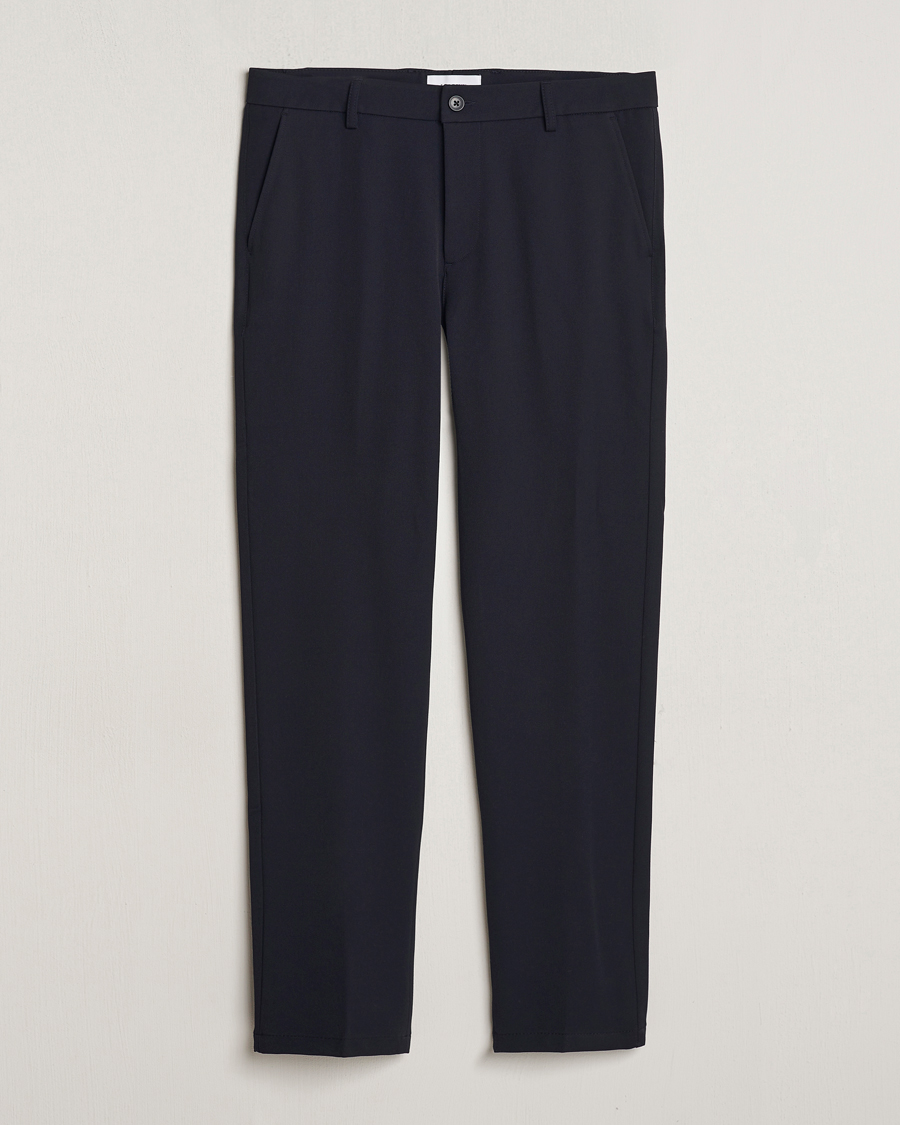 Uomini | Pantaloni | LES DEUX | Como Reg Suit Pants Navy