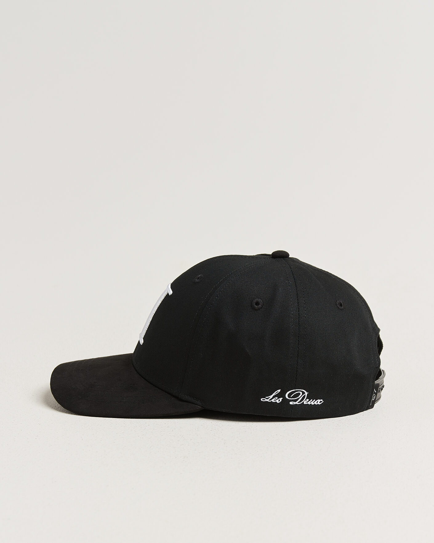 Uomini | Cappelli & Berretti | LES DEUX | Baseball Cap Suede II Black/White