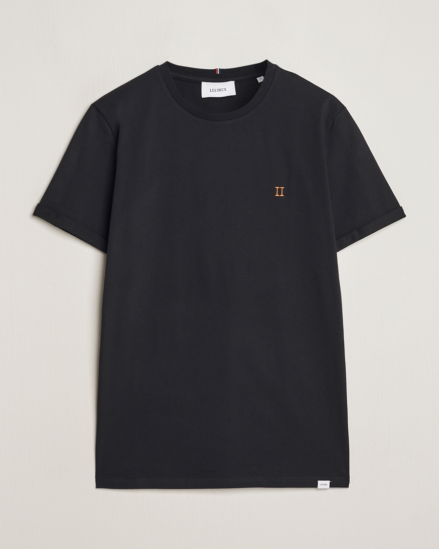 Uomini | T-shirt | LES DEUX | Nørregaard Cotton T-Shirt Black