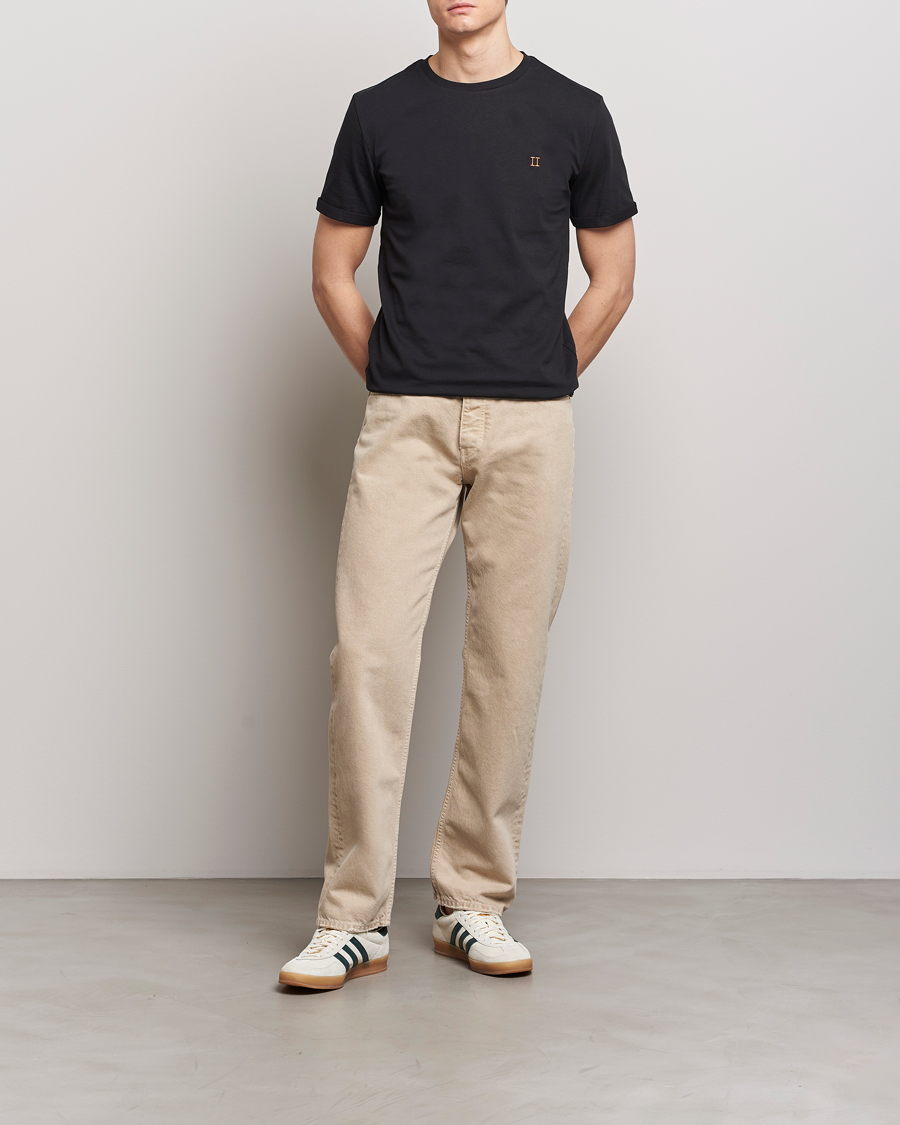Uomini | T-shirt | LES DEUX | Nørregaard Cotton T-Shirt Black