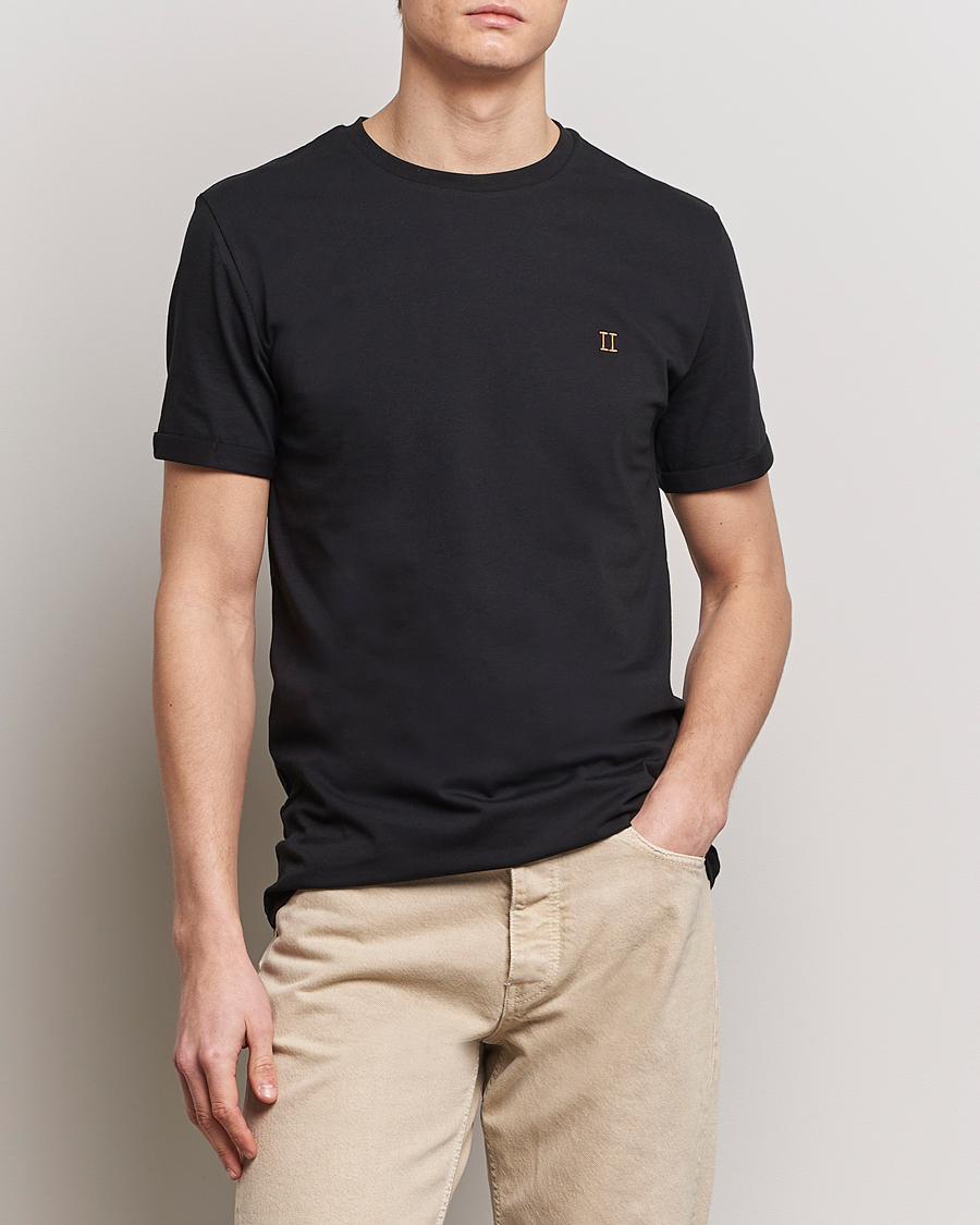 Uomini | T-shirt | LES DEUX | Nørregaard Cotton T-Shirt Black