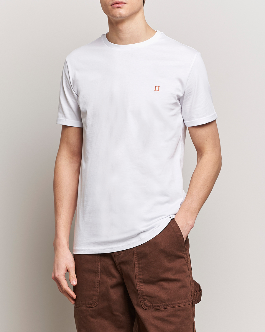 Uomini | T-shirt | LES DEUX | Nørregaard Cotton T-Shirt White