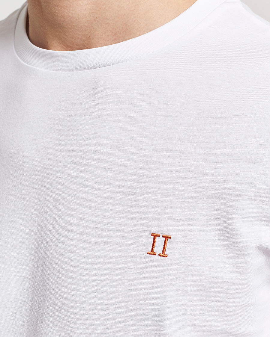 Uomini | T-shirt | LES DEUX | Nørregaard Cotton T-Shirt White