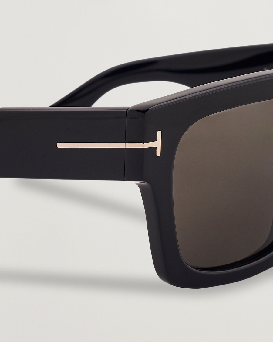 Uomini | Occhiali da sole | Tom Ford | Fausto FT0711 Sunglasses Black/Smoke