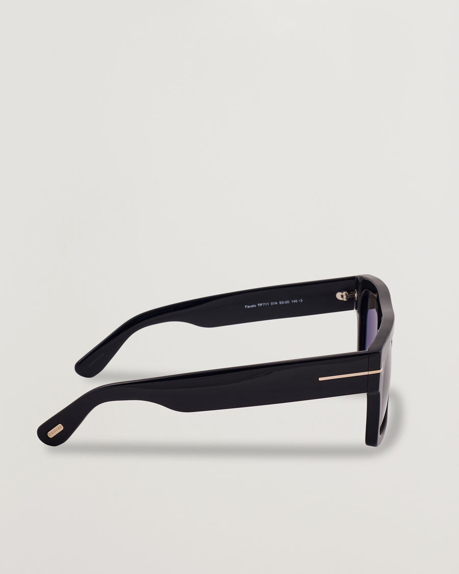 Uomini | Occhiali da sole | Tom Ford | Fausto FT0711 Sunglasses Black/Smoke
