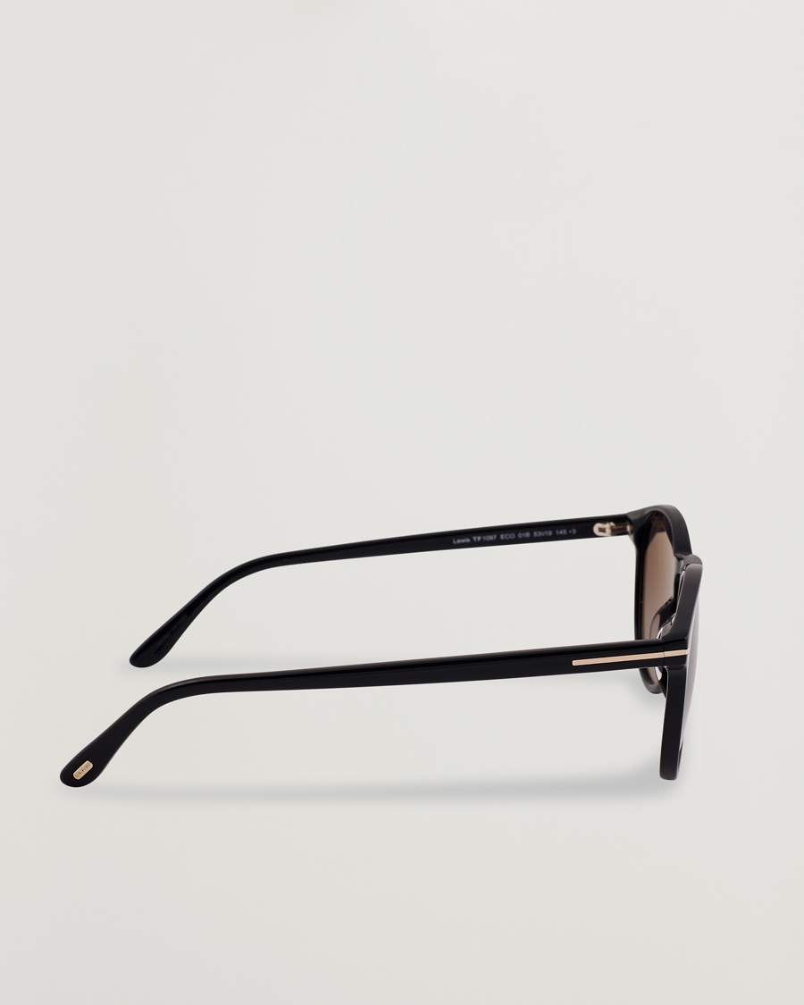 Uomini | Occhiali da sole | Tom Ford | Lewis FT1097 Sunglasses Black/Smoke