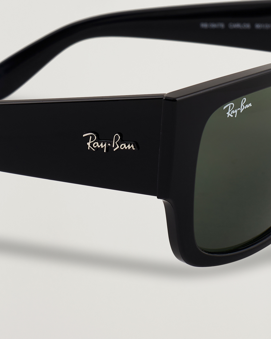 Uomini | Occhiali da sole | Ray-Ban | Carlos Sunglasses Black/Crystal Green