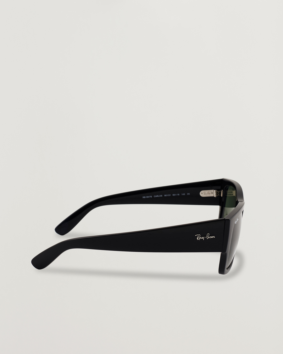 Uomini | Occhiali da sole | Ray-Ban | Carlos Sunglasses Black/Crystal Green