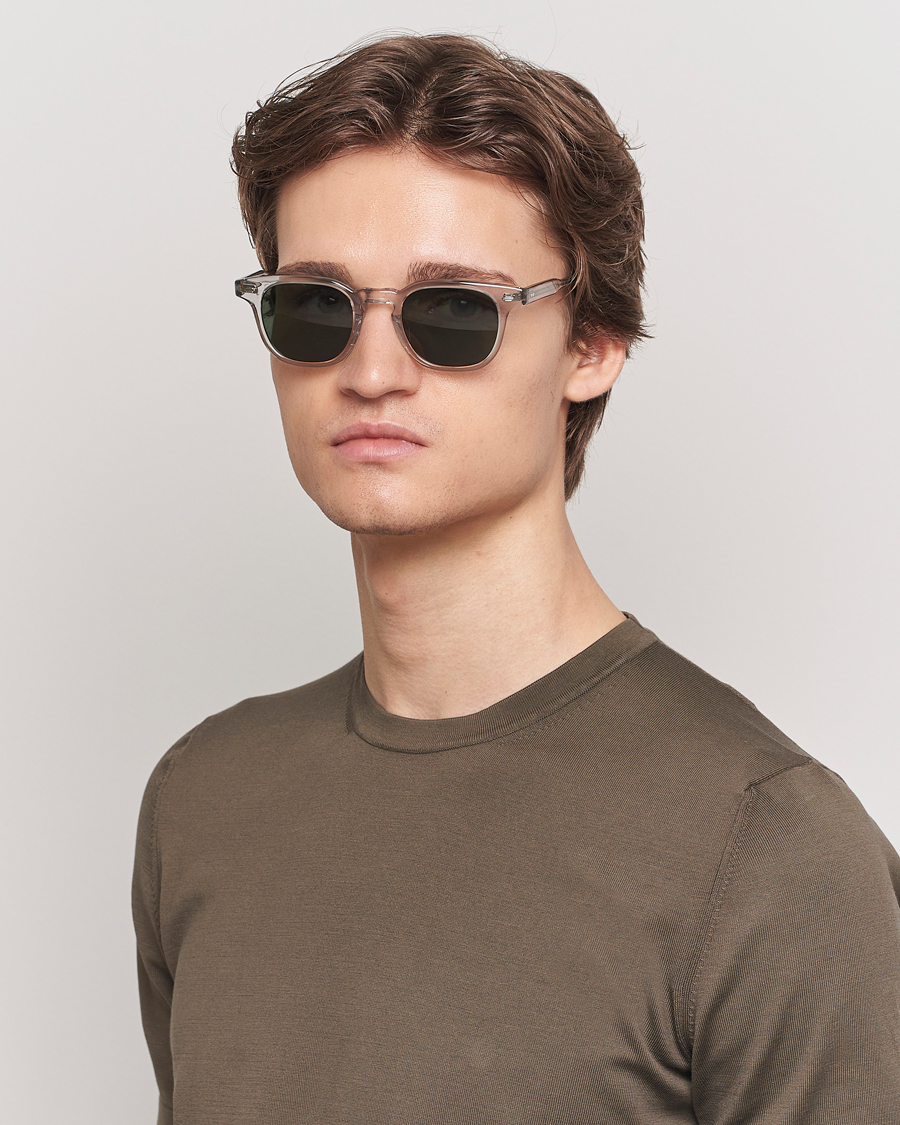 Uomini | Occhiali da sole | Garrett Leight | Sherwood 47 Sunglasses Transparent