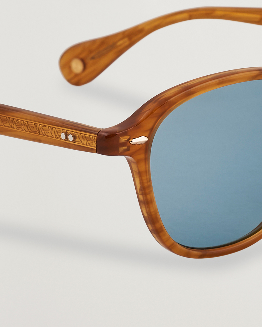 Uomini | Occhiali da sole | Garrett Leight | Gilbert 46 Sunglasses Light Brown