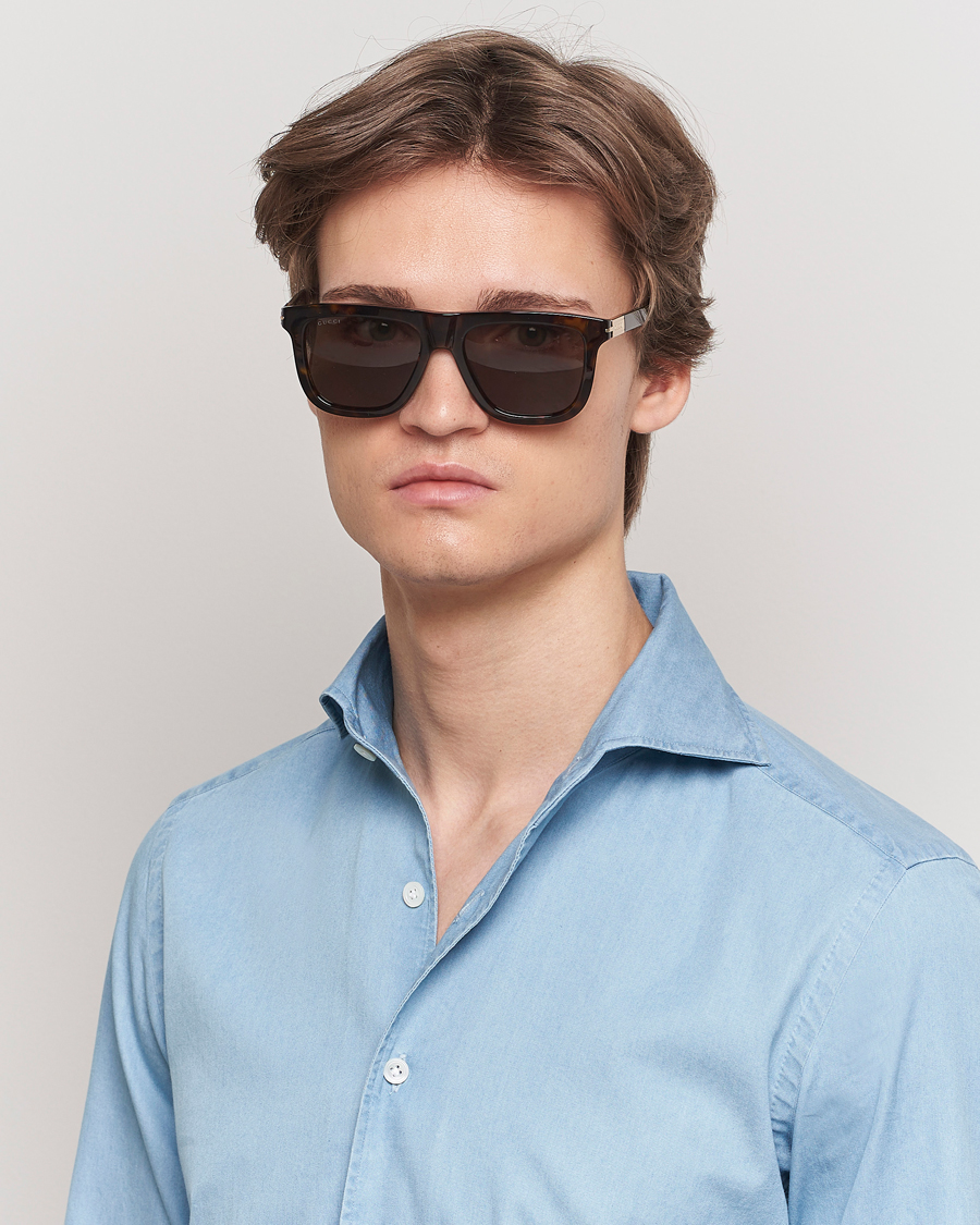Uomini | Occhiali da sole | Gucci | GG1502S Sunglasses Havana