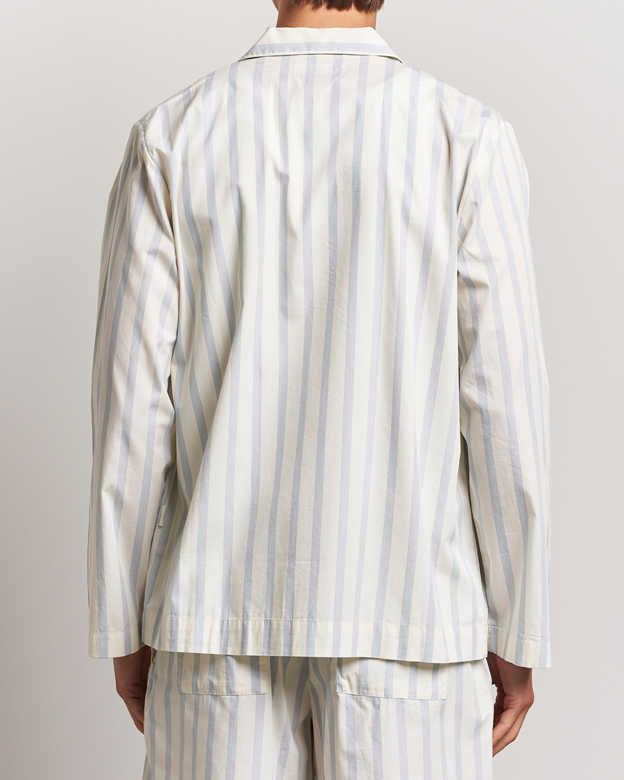 Uomini | Accappatoi & Pigiami | Tekla | Poplin Pyjama Shirt Needle Stripes