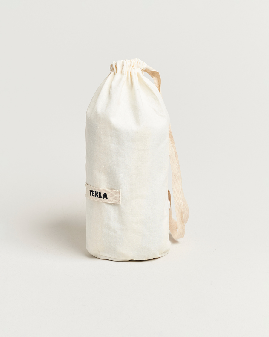 Uomini | Tekla Organic Terry Beach Towel Isle Blue Stripes | Tekla | Organic Terry Beach Towel Isle Blue Stripes