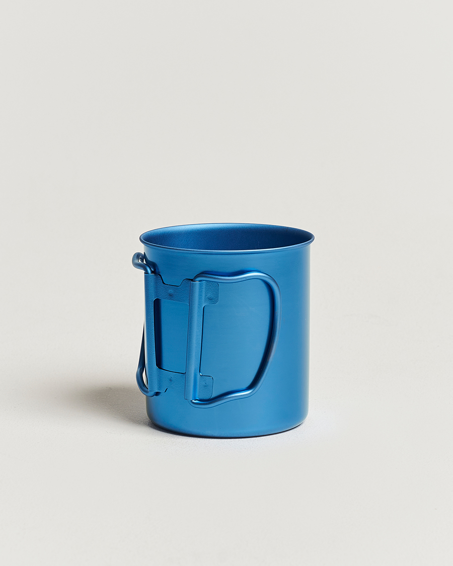 Uomini | Outdoor living | Snow Peak | Single Wall Mug 450 Blue Titanium