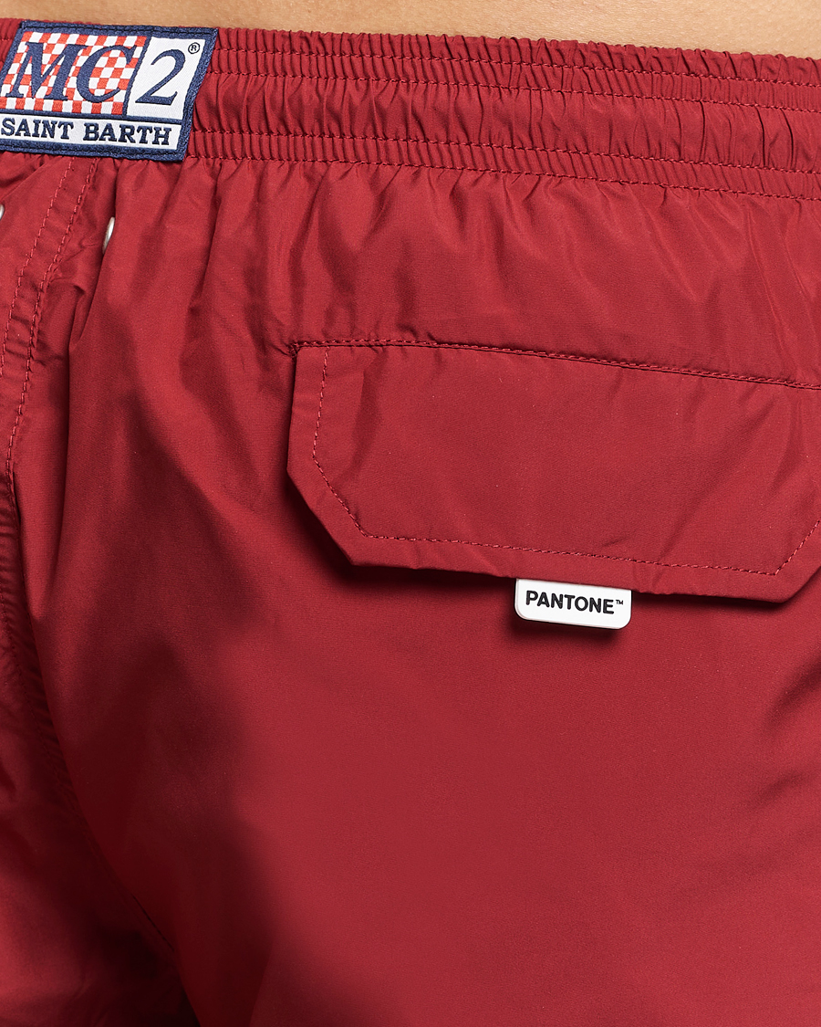 Uomini | Costumi da bagno | MC2 Saint Barth | Pantone Swim Shorts 45 Bordeaux