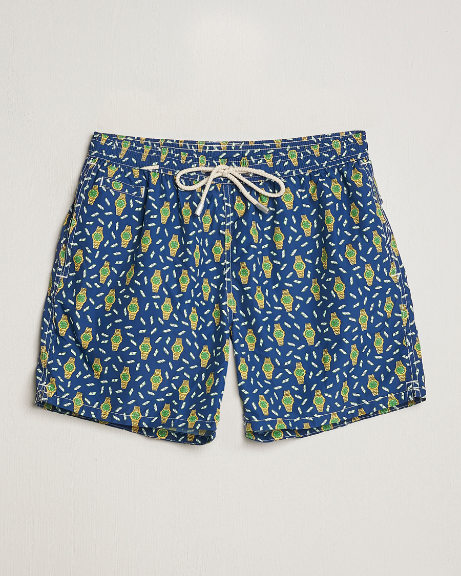 Uomini | Costumi da bagno | MC2 Saint Barth | Printed Swim Shorts Hour Money