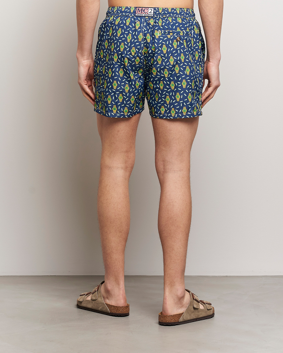 Uomini | Costumi da bagno | MC2 Saint Barth | Printed Swim Shorts Hour Money