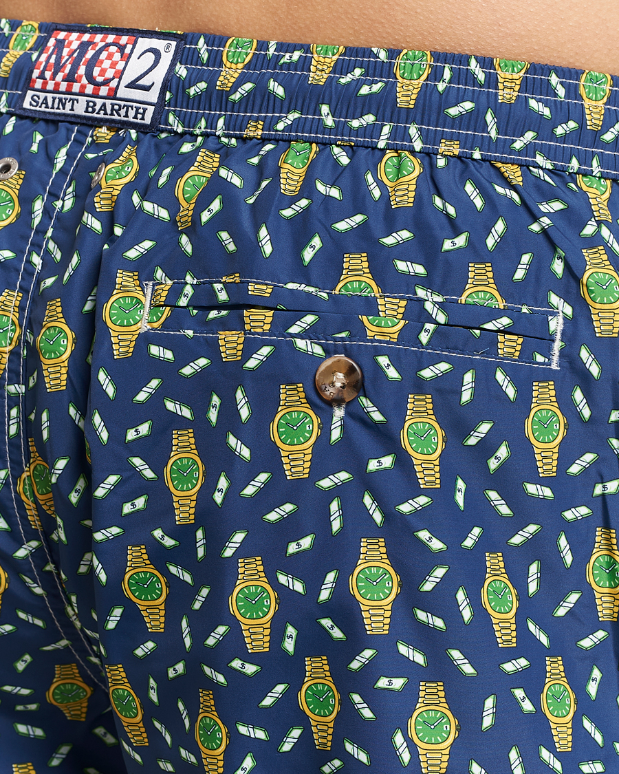 Uomini | Costumi da bagno | MC2 Saint Barth | Printed Swim Shorts Hour Money