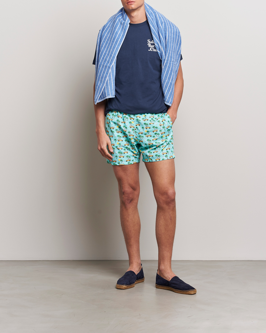 Uomini | Costumi da bagno | MC2 Saint Barth | Printed Swim Shorts Road Car