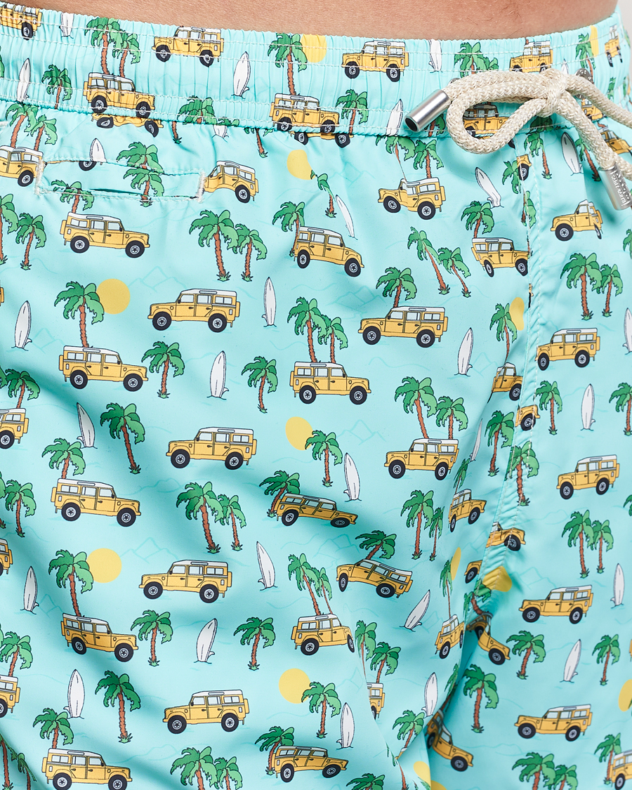 Uomini | Costumi da bagno | MC2 Saint Barth | Printed Swim Shorts Road Car