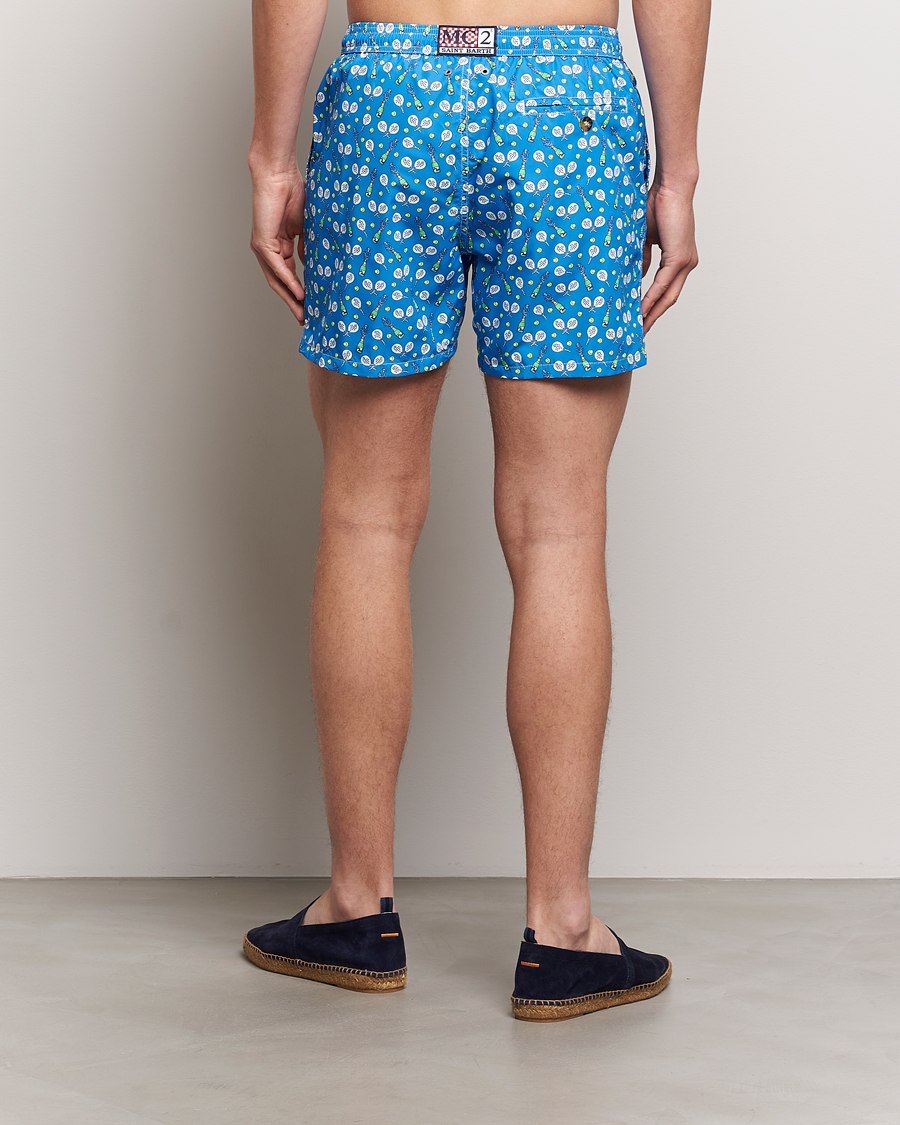 Uomini | Costumi da bagno | MC2 Saint Barth | Printed Swim Shorts Padel Winner