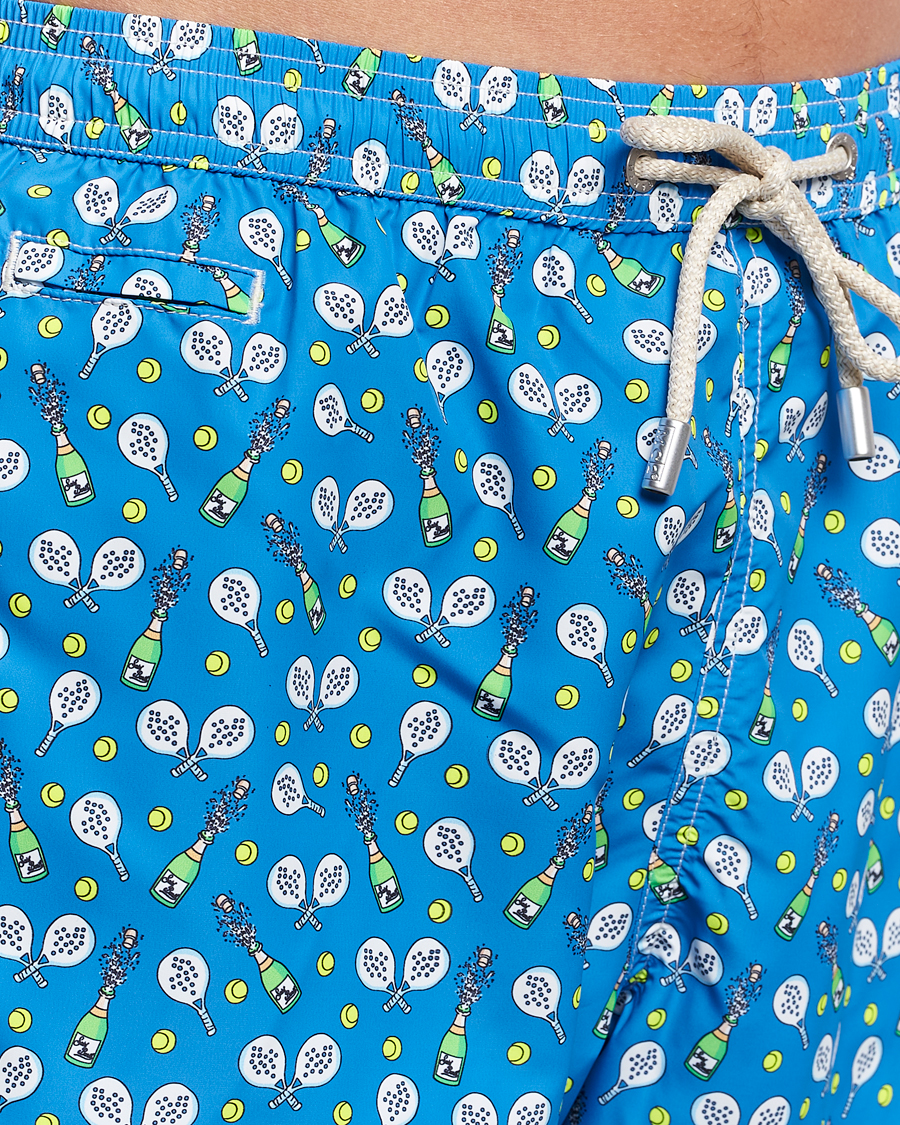 Uomini | Costumi da bagno | MC2 Saint Barth | Printed Swim Shorts Padel Winner