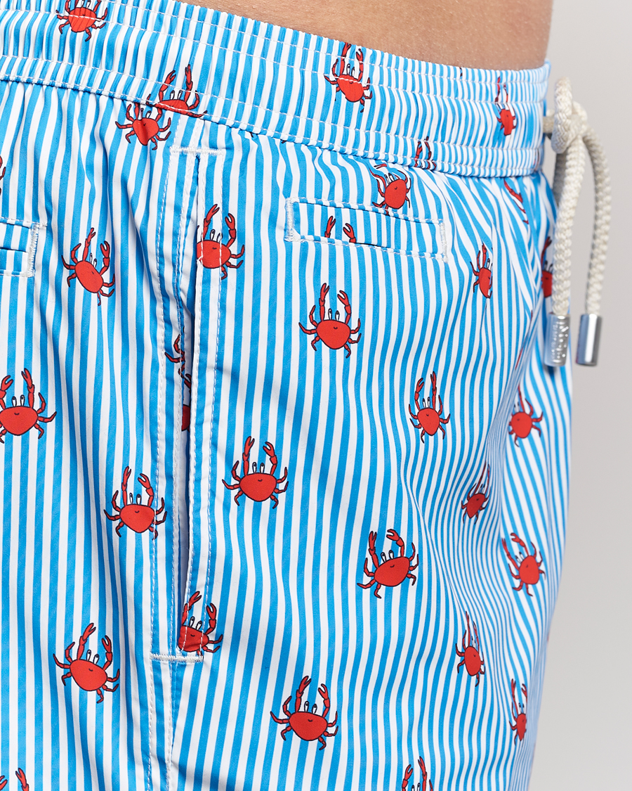 Uomini | Costumi da bagno | MC2 Saint Barth | Printed Swim Shorts Crabs Stripes