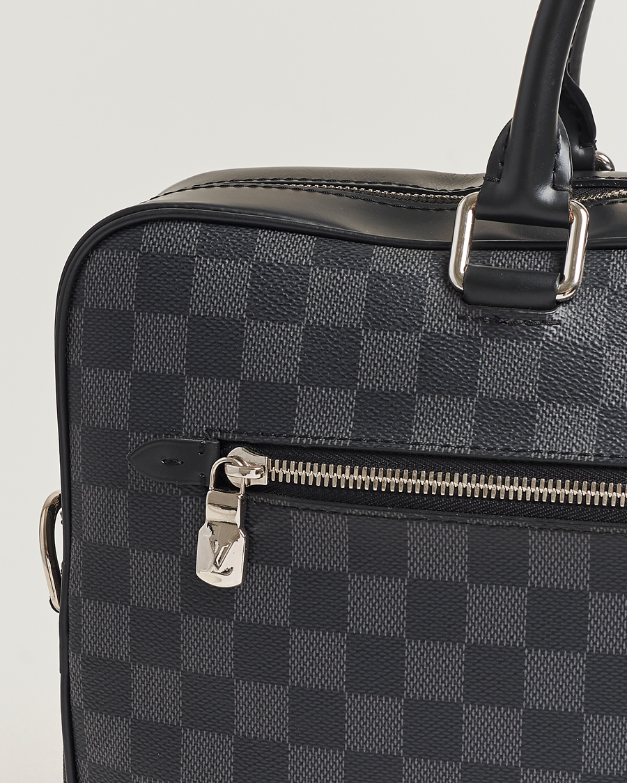 Uomini | Louis Vuitton Pre-Owned Porte Document Business Damier Graphite | Louis Vuitton Pre-Owned | Porte Document Business Damier Graphite
