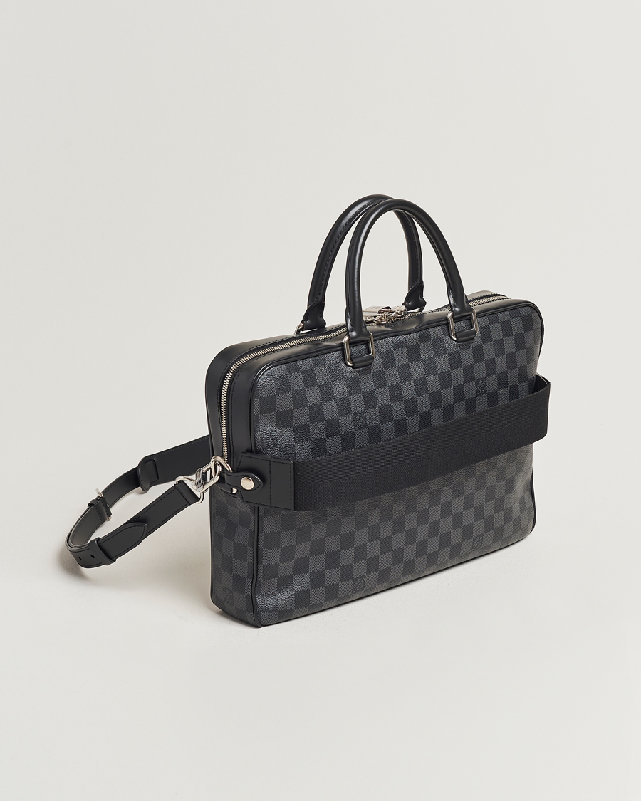 Uomini | Louis Vuitton Pre-Owned Porte Document Business Damier Graphite | Louis Vuitton Pre-Owned | Porte Document Business Damier Graphite