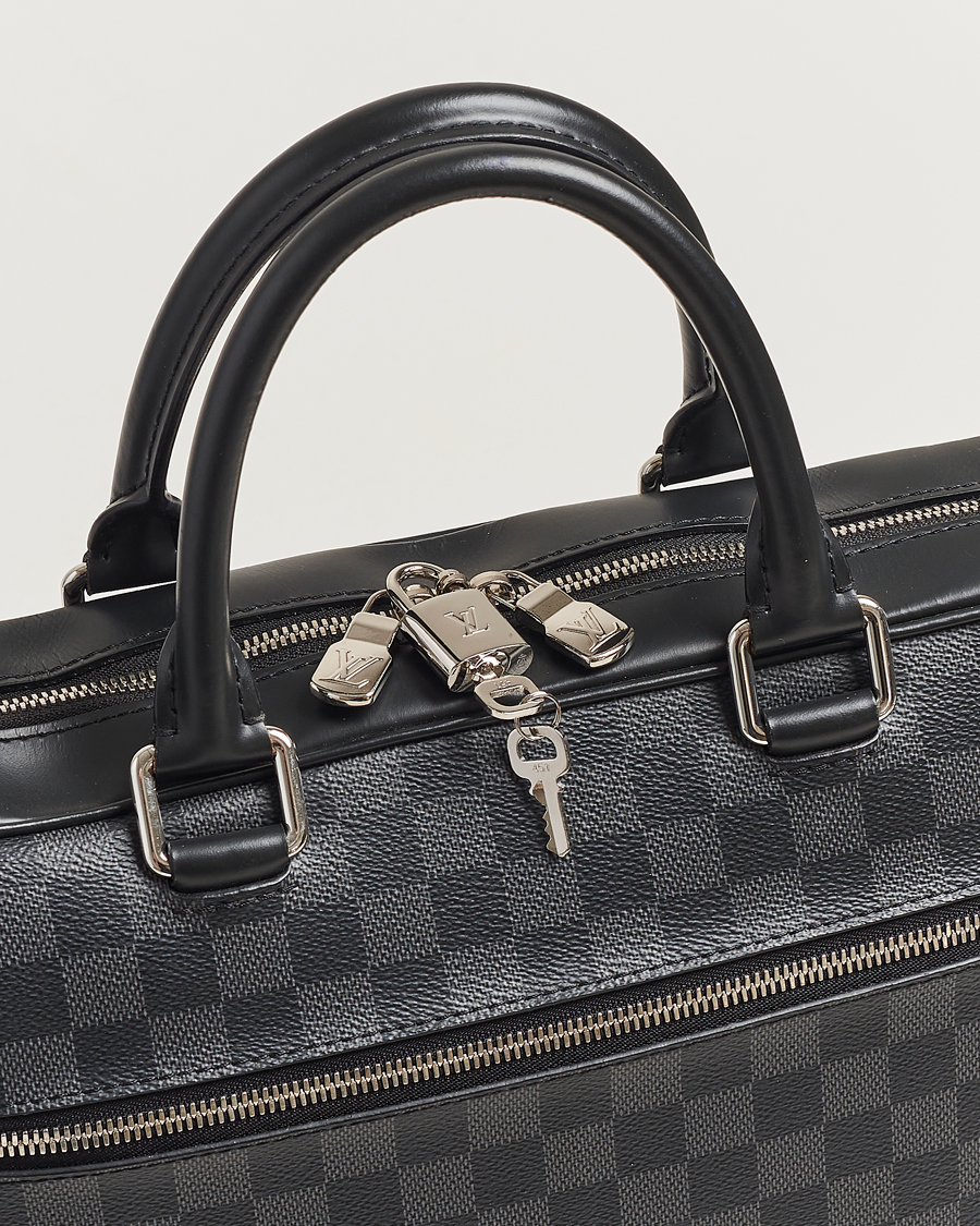 Uomini | Louis Vuitton Pre-Owned Porte Document Business Damier Graphite | Louis Vuitton Pre-Owned | Porte Document Business Damier Graphite