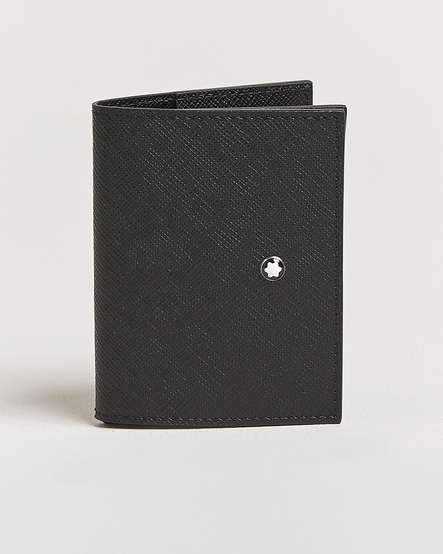 Uomini | Montblanc Sartorial Trio Card Holder 4cc Black | Montblanc | Sartorial Trio Card Holder 4cc Black