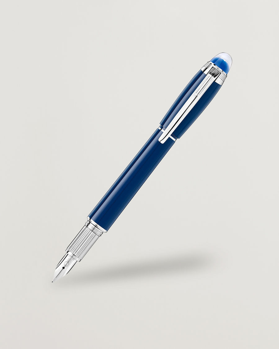 Uomini | Penne | Montblanc | StarWalker Blue Planet Precious Resin FP Blue