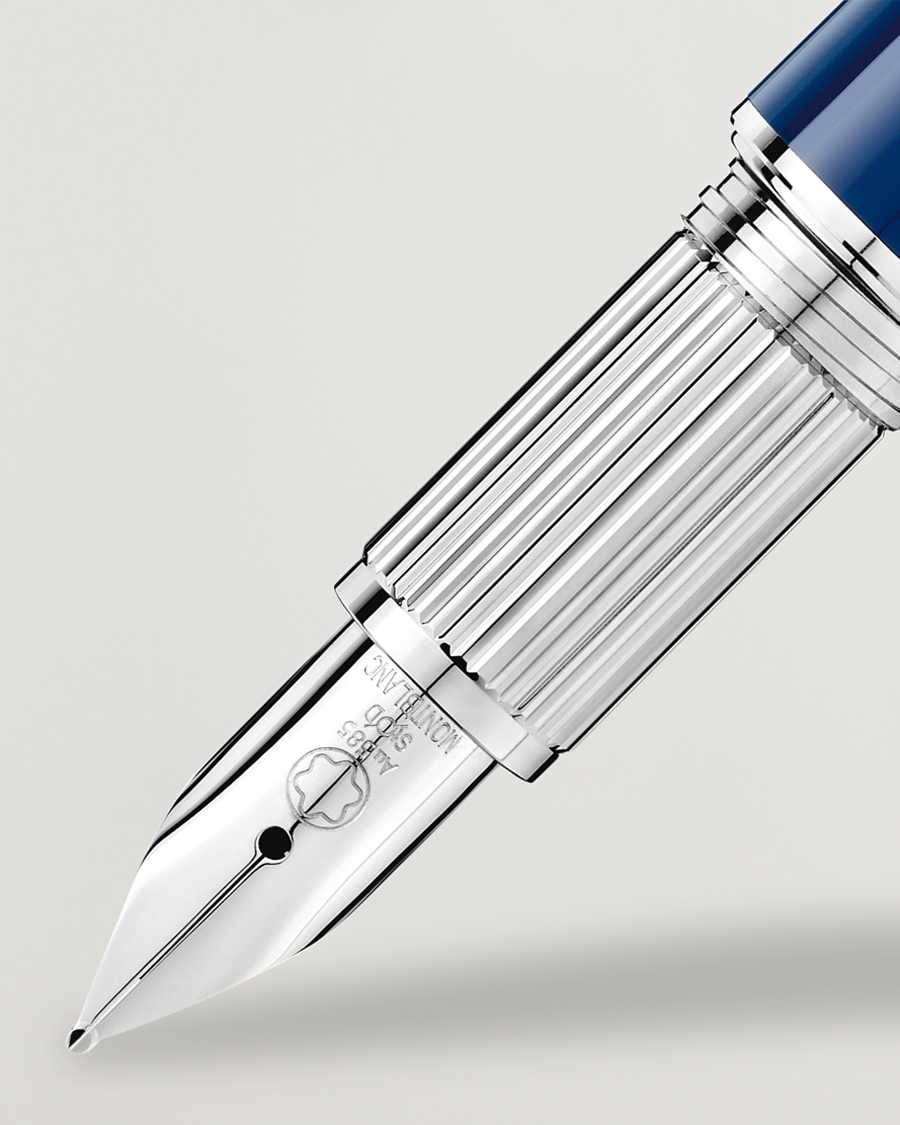 Uomini | Penne | Montblanc | StarWalker Blue Planet Precious Resin FP Blue
