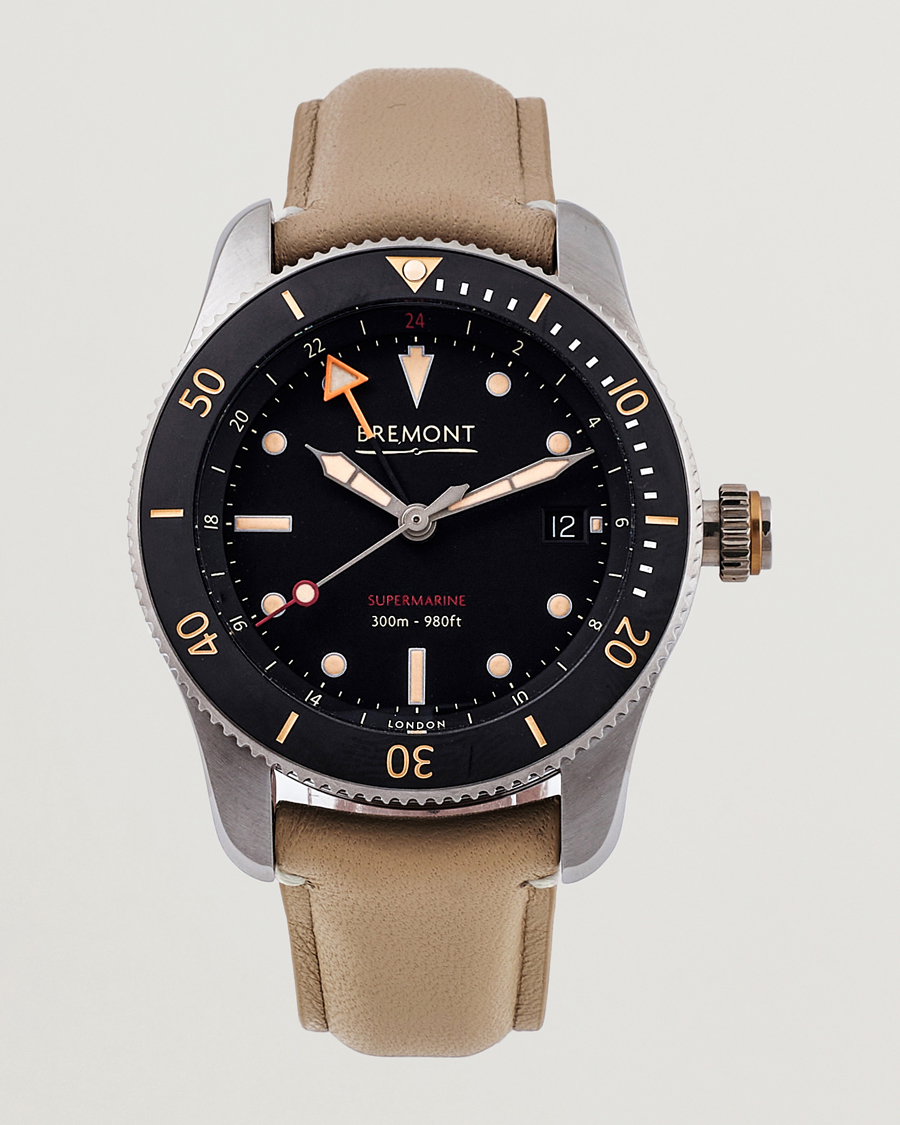 Uomini | Bremont S302 GMT Diver 40mm Sahara | Bremont | S302 GMT Diver 40mm Sahara